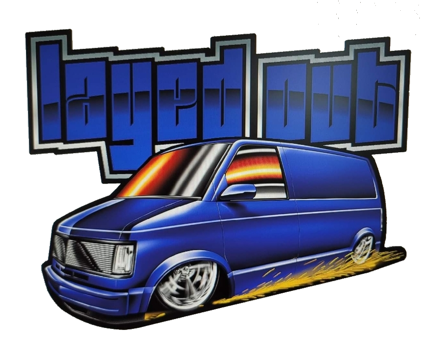 Astro Van Sticker