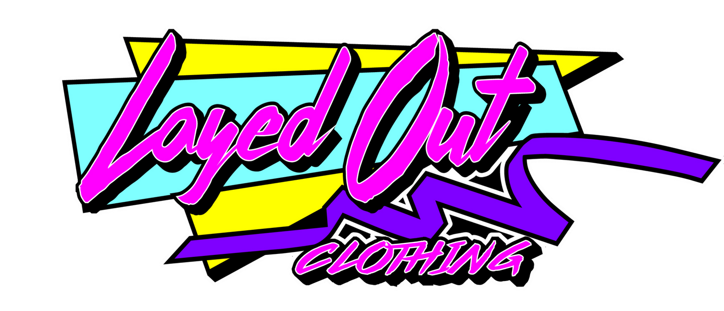 Layed Out Retro Sticker