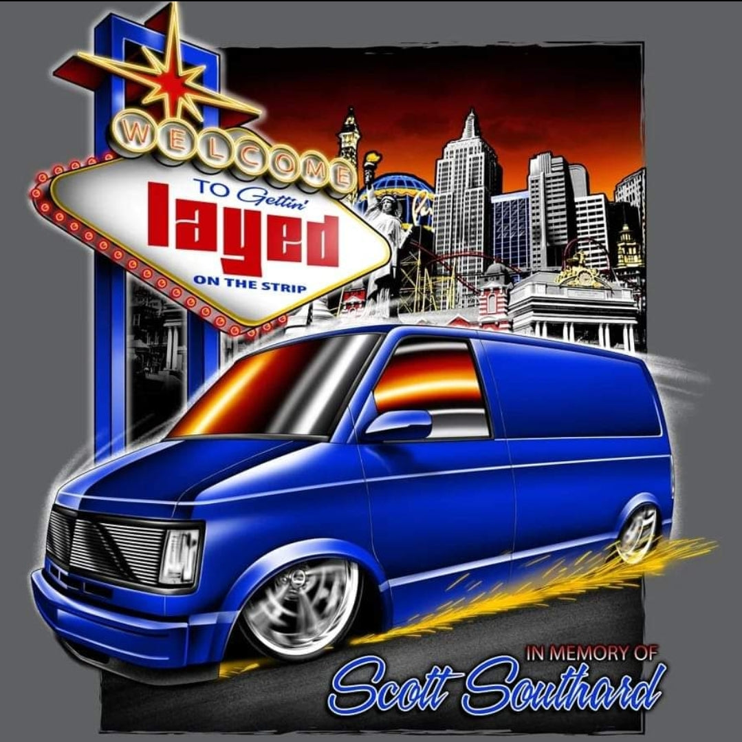 Astro Van Artwork Sticker