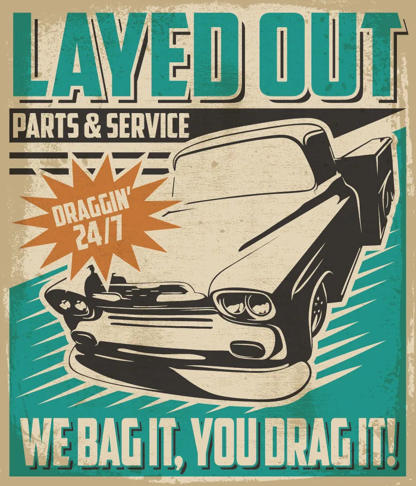 Service Truck Sticker