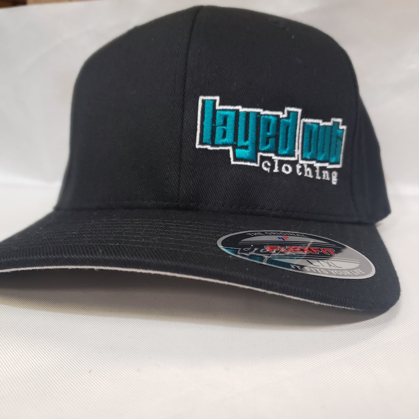 Layed Out Fitted Hats