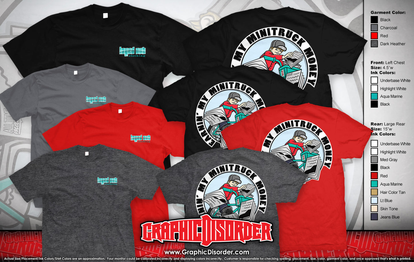 Kids PaperBoy Throwback T-shirt.