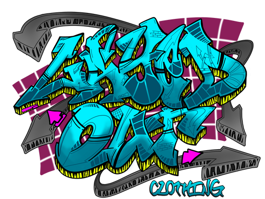 Graffiti Logo Sticker