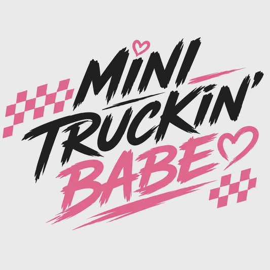 New Mini Truckin Babe Logo