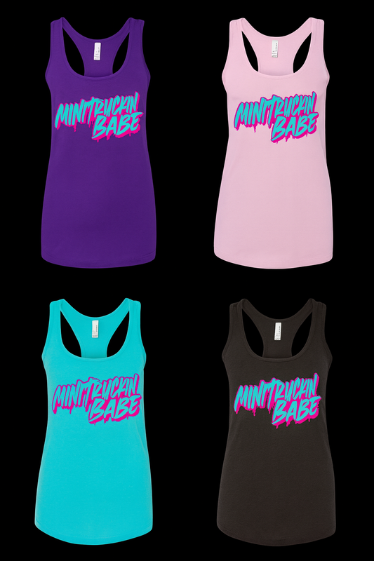 MiniTruckin Babe Racerback Tank