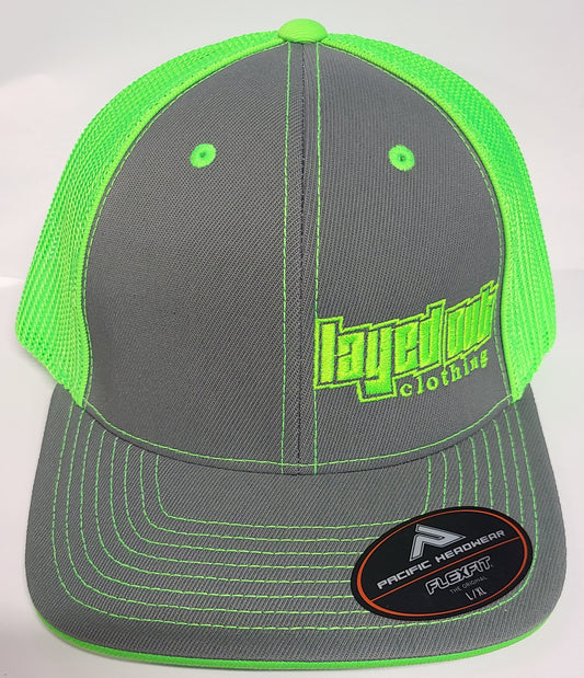Layed Out Pacific Flex Fit Hats