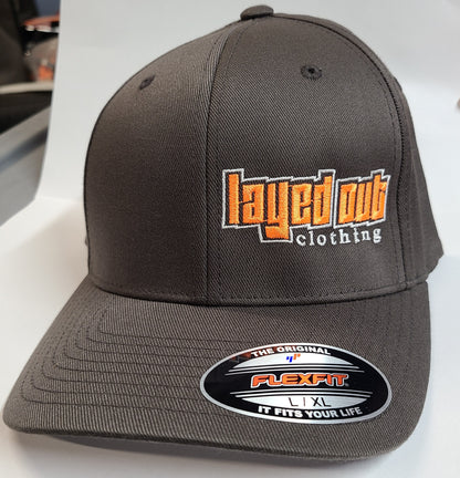 Layed Out Fitted Hats