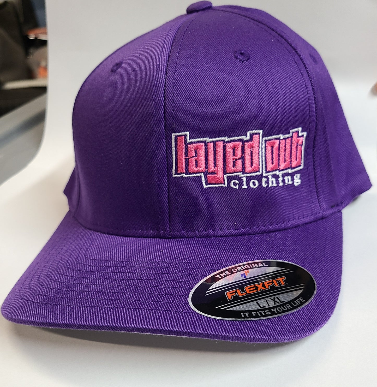 Layed Out Fitted Hats