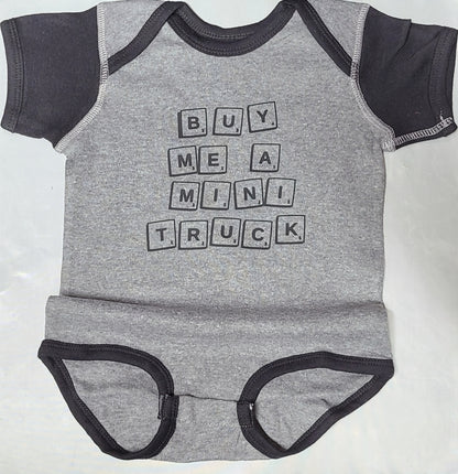 Buy Me A Mini Truck Onesie