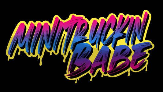 Mini Truckin Babe Banner