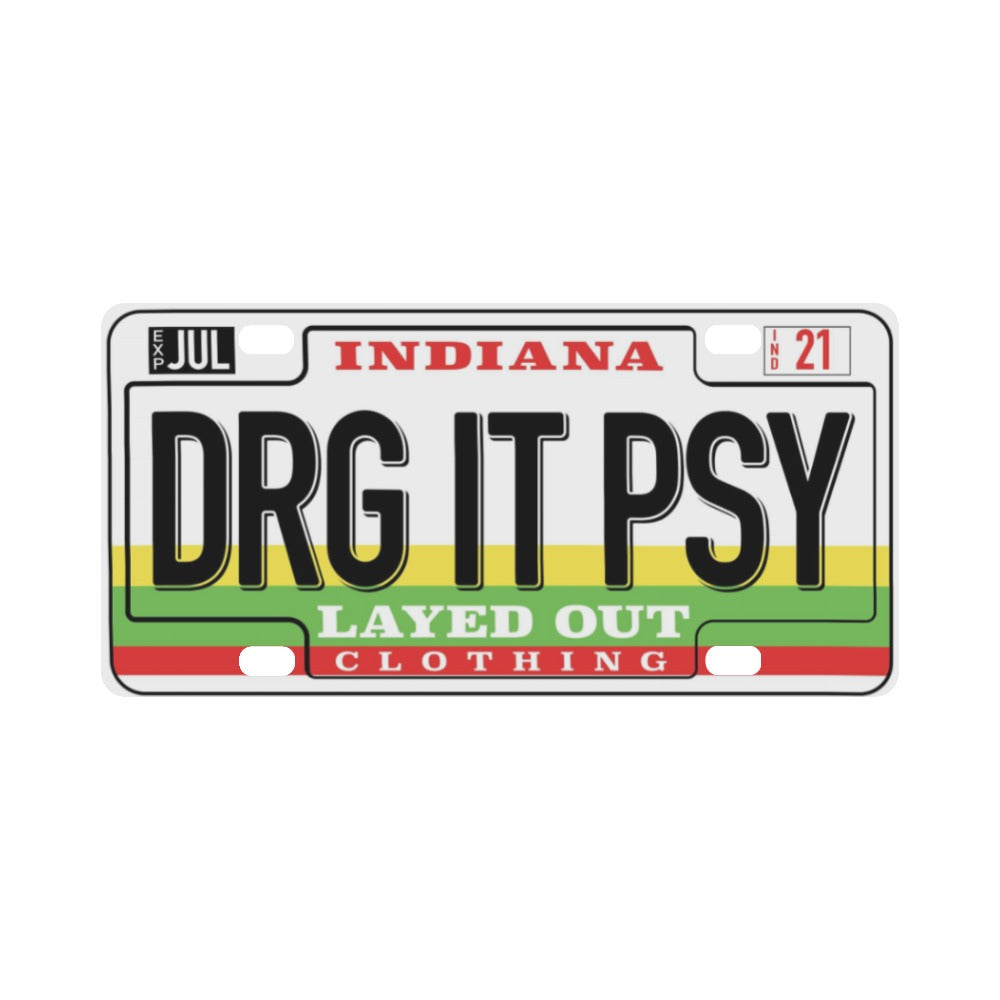 Drag It Pussy License Plate