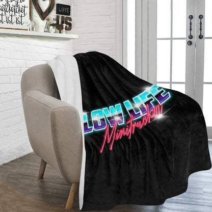 Low Life MiniTrucker Blanket Ultra-Soft Micro Fleece Blanket 60" x 80"